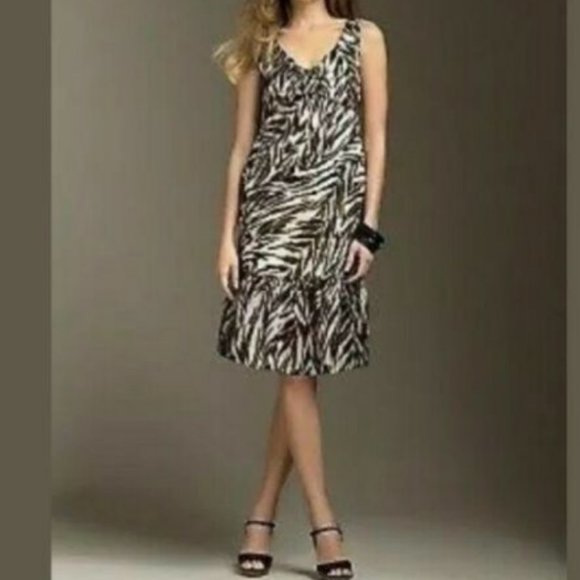 Talbots Dresses & Skirts - Talbots Sleeveless Animal Print Dress